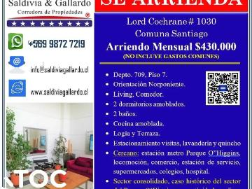 Lord Cochrane, Santiago, Santiago, Provincia de Santiago, Región Metropolitana de Santiago