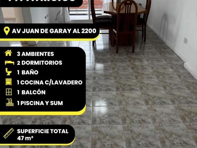 Departamento en parque patricios