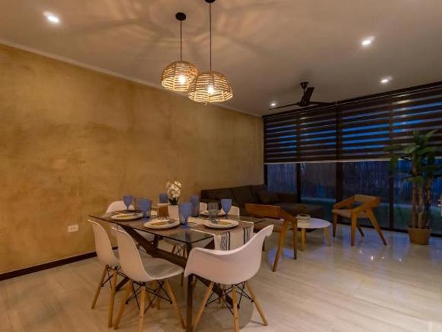 Departamento en PB, equipado y amueblado, en Chicxulub Puerto
