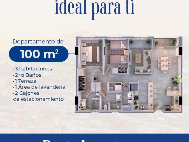 Departamento en Pedregal de La Huasteca