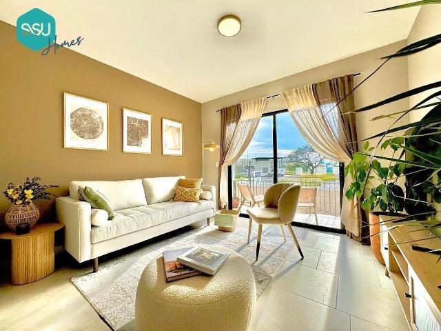 Departamento en planta baja en esquina zakia el marques