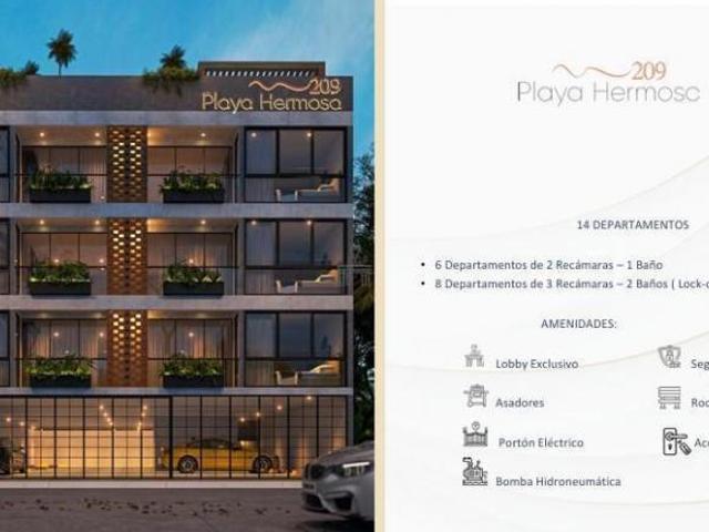 Departamento en Playa hermosa