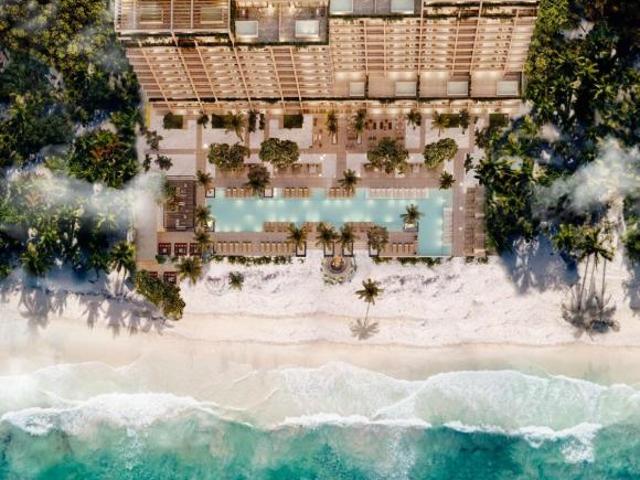Departamento en PreVenta a pie de Playa de Yucatán, Boga Telchac