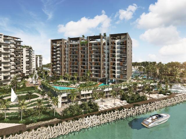 Departamento en Preventa de 3 rec?maras frente al mar Yucalpet?n
