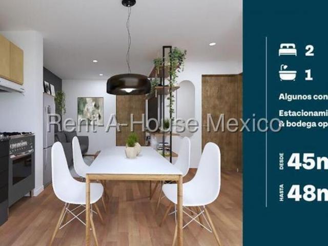 Departamento en preventa de 2 recámaras en Del Recreo, Azcapotzalco