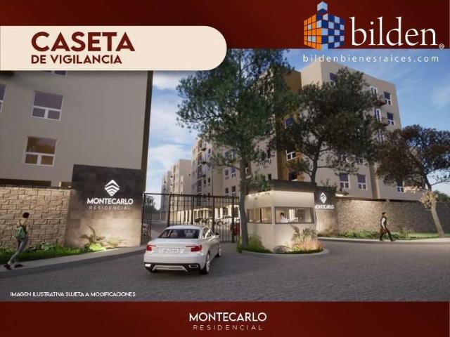 Departamento en Preventa en Fracc. Montecarlo Residencial Durango