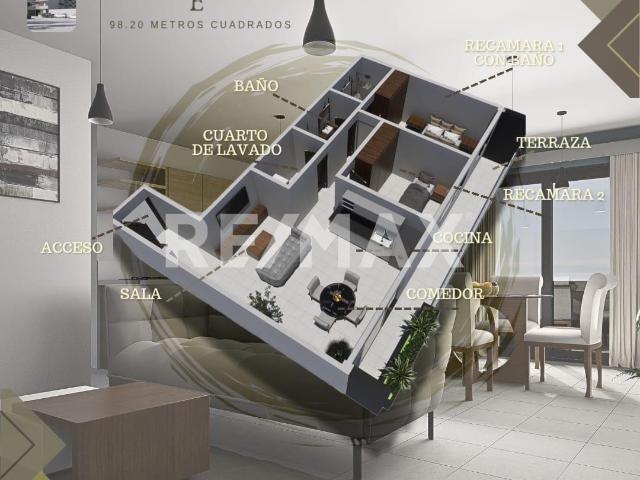 Departamento en preventa Torre Oriente