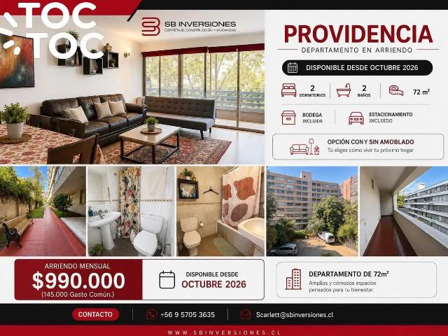 Departamento en Providencia