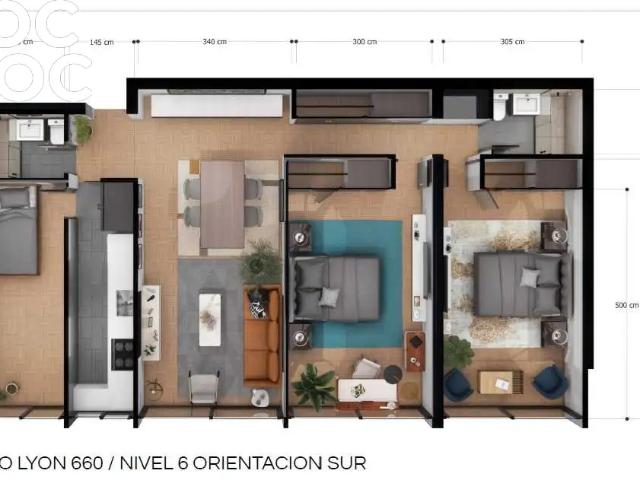 Departamento en Providencia