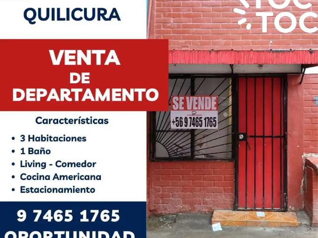 Departamento en Quilicura