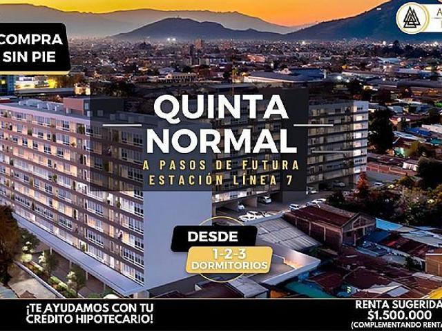 Departamento en Quinta Normal