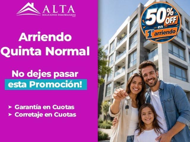 Departamento en Quinta Normal