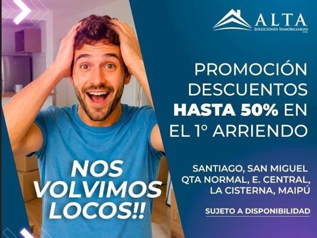 Departamento en Quinta Normal