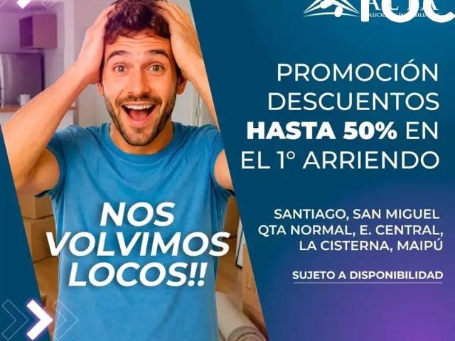 Departamento en Quinta Normal