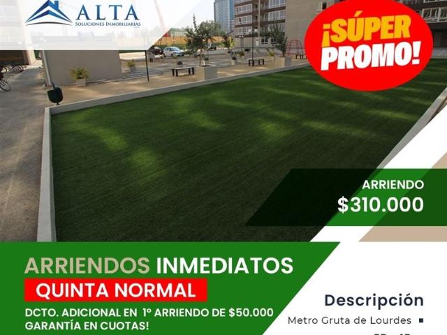 Departamento en Quinta Normal