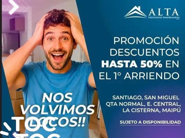 Departamento en Quinta Normal