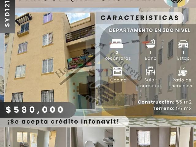 Departamento en Real Castilla, Tula, Hidalgo