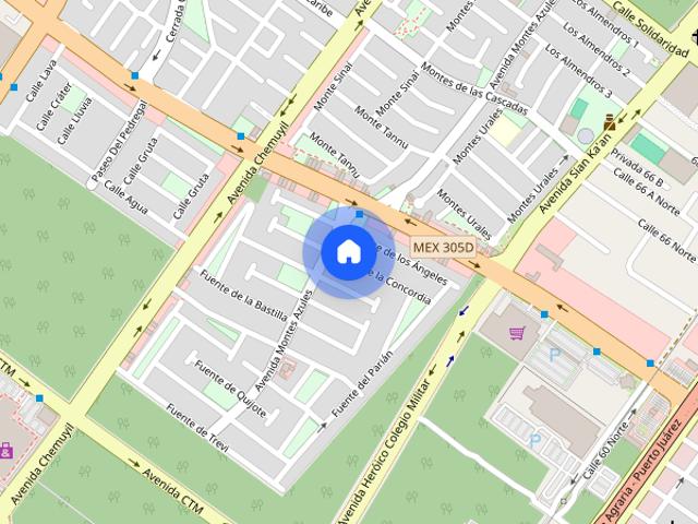DEPARTAMENTO EN RENTA 2 REC 2 BAÑOS EN PLAYA DEL CARMEN PLANTA BAJA PET FRIENDLY