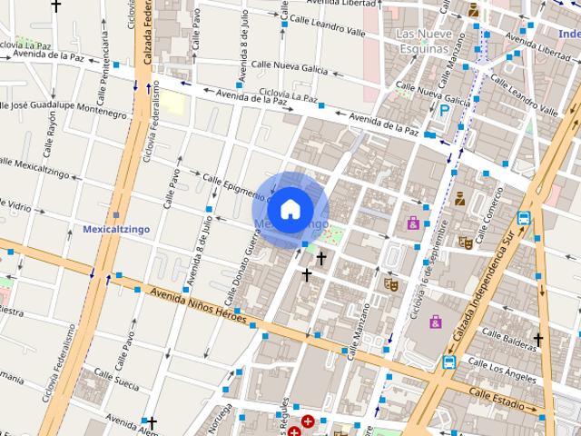 Departamento en renta, Colón, Colonia Mexicaltzingo, C.P. 44180