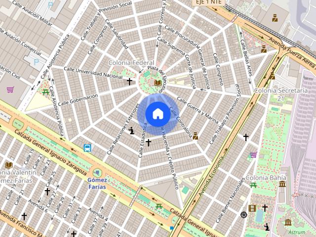 DEPARTAMENTO EN RENTA COLONIA FEDERAL CDMX UNA RECAMARA