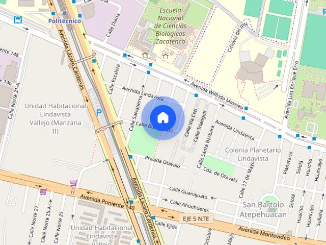 Departamento en Renta Colonia San Bartolo Atepehuacan