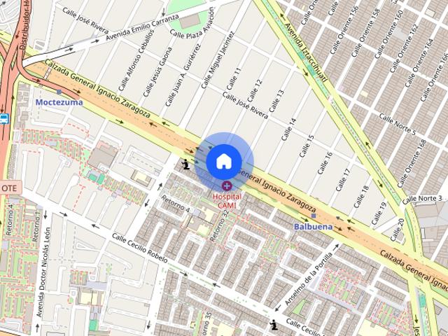 Departamento en Renta con balcón en Jardín Balbuena, 2 Recámaras y Vigilancia 24h