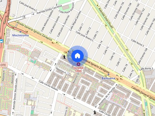 Departamento en Renta con balcón en Jardín Balbuena, 2 Recámaras y Vigilancia 24h