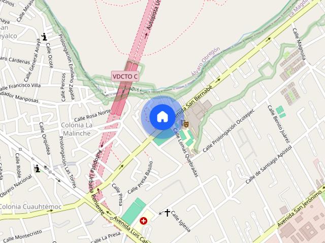 Departamento en Renta con Hermoso Balcón en San Jerónimo Lidice