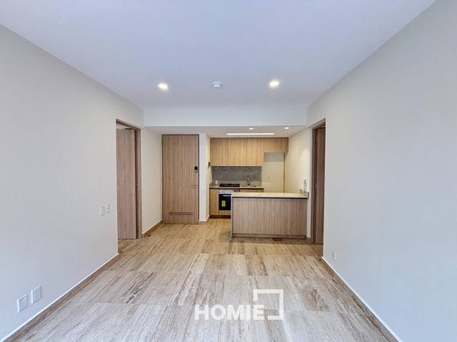 Departamento en renta con 2 recamaras y 2 baños completos | Terraza privada
