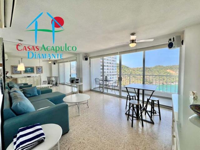 Departamento en renta Condominio Torreblanca Acapulco Diamante, Paseo De Los Manglares, Punta Diamante, Acapulco, Guerrero, México