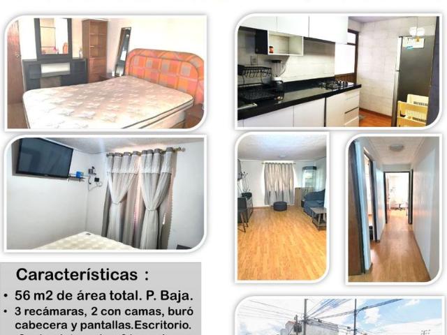 Departamento en renta Calle Colón, Niños Heroes, Texcoco De Mora, Estado De México, México