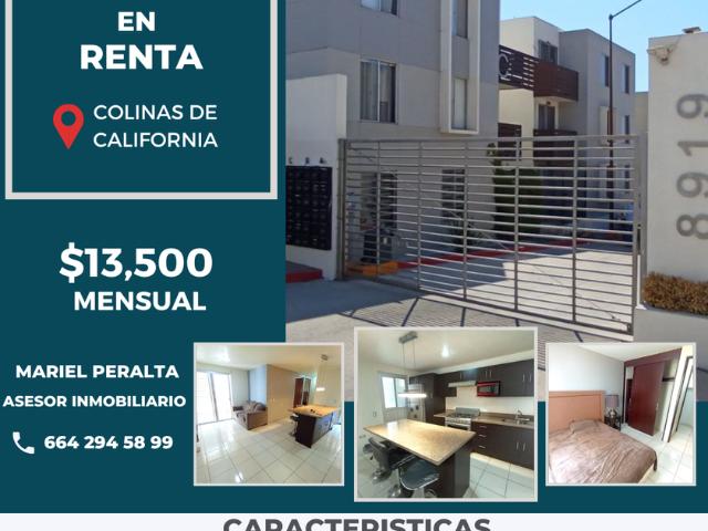 Departamento en renta Calle San Román, Colinas De California, Tijuana, Baja California, 22647, Mex