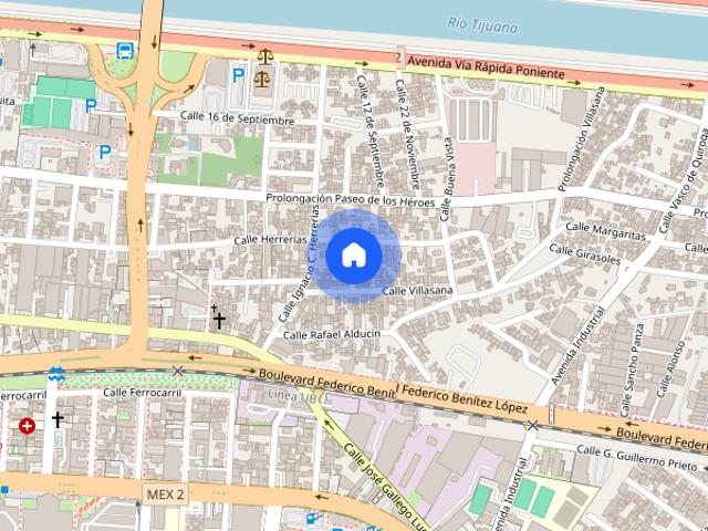 Departamento en renta, callejon herrerias, Colonia Anexa 20 de Noviembre, C.P. 22100