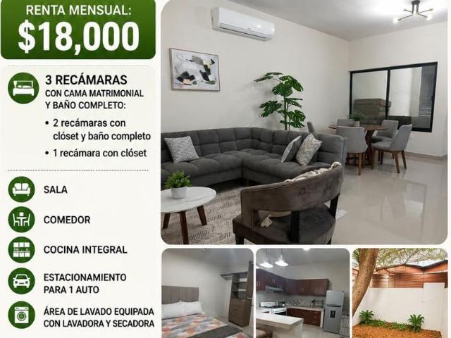 Departamento en renta Campbell, Tampico