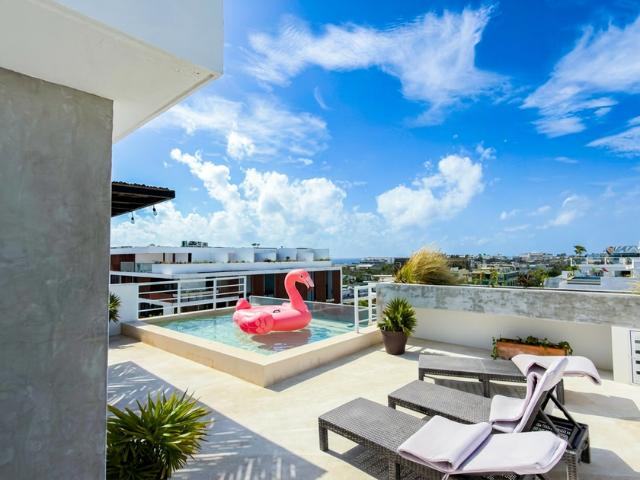 Departamento en renta Central 40 Playa Del Carmen, 5 Avenida Norte, Zazil ha, Playa Del Carmen, Quintana Roo, México