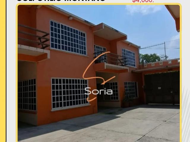 DEPARTAMENTO EN RENTA CUAUTLA MOR. COL. OTILIO MONTAÑO