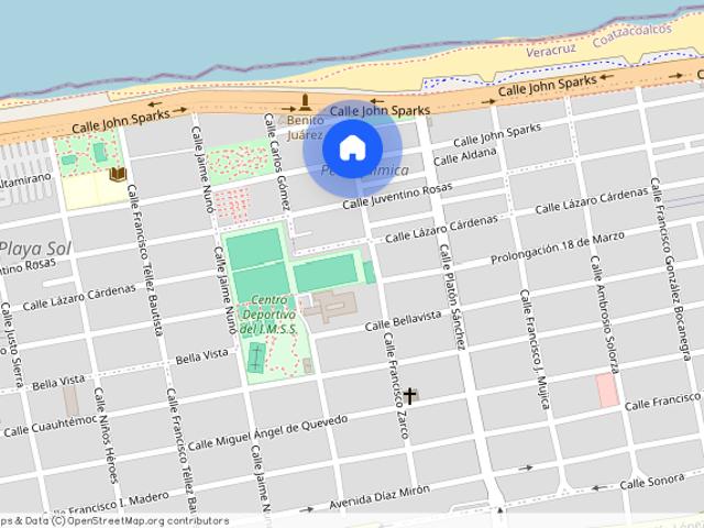 DEPARTAMENTO EN RENTA A UNA CUADRA DE LA PLAYA EN COATZACOALCOS VERACRUZ