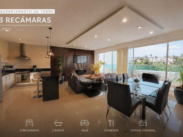 Departamento en Renta Amueblado Bosques Aguascalientes