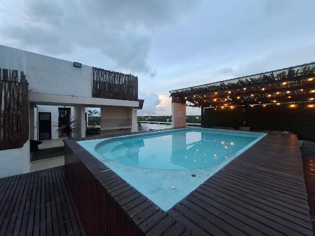 departamento en renta amueblado en beel 19, playa del carmen, q. roo