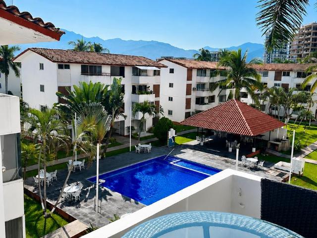 Departamento en Renta amueblado en Condominio La Marina | 2 Recamaras | Amenidades | Puerto Vallarta