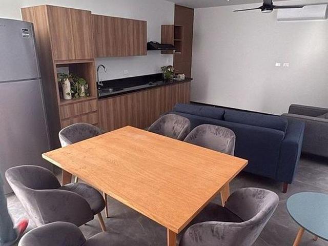 Departamento en renta amueblado en Etro Nivel 1, Temozón Norte