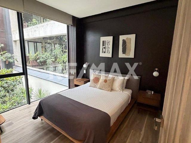 Departamento En Renta Amueblado en Roma Norte