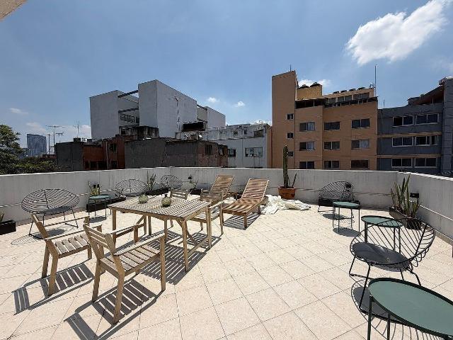 Departamento en renta, amueblado en Roma Norte
