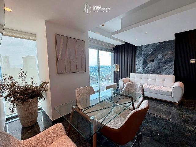 departamento en renta amueblado lobby 33, zapopan