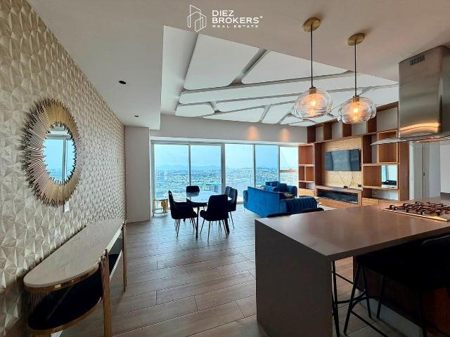 departamento en renta amueblado lobby 33, zapopan
