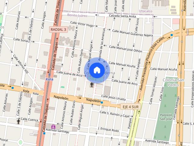 Departamento en renta AMUEBLADO Tenemos uno en Col. Moderna, Benito Juárez, CDMX