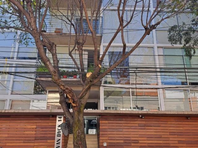 Departamento en renta Antonio Van Dick, Santa María Nonoalco, Ciudad De México, Cdmx, México