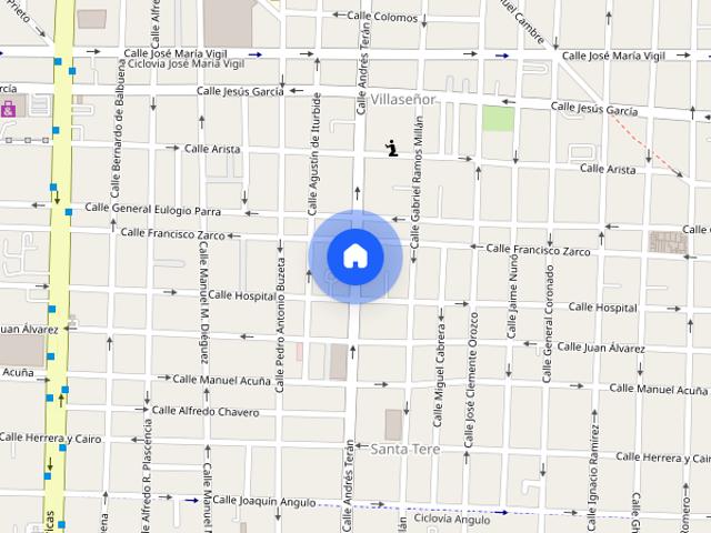 Departamento en renta, Andrés Terán, Colonia Ladrón de Guevara, C.P. 44600