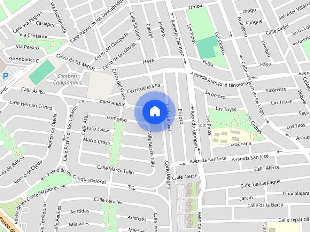 Departamento en renta, Anibal #440, Colonia Cumbres Campanario, C.P. 64360