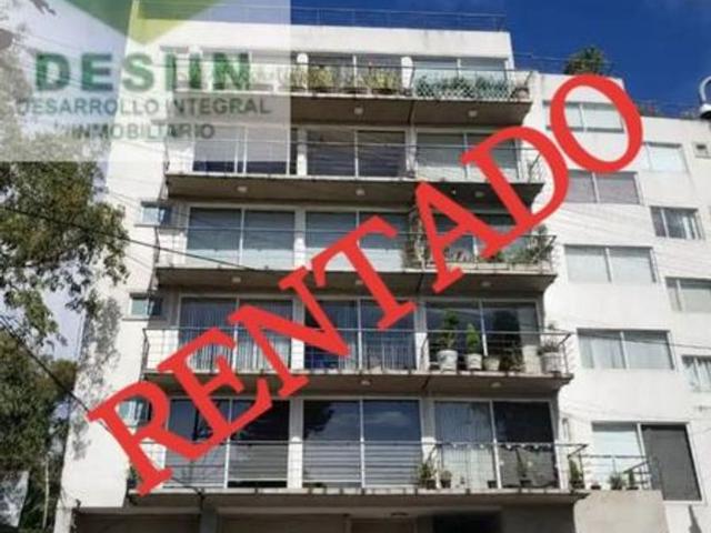 Departamento en renta Argentina Antigua, Miguel Hidalgo, Cdmx